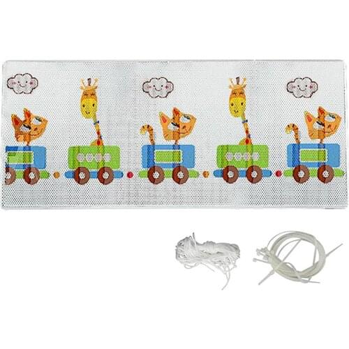 Cartoon Printed Child Safety Protective Net Multipurpose Bannister Guard Deck Fence Fine Mesh for Balcony Stairs TN88