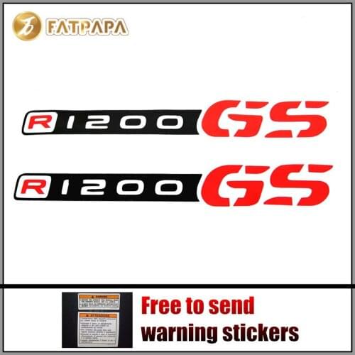 " R1200 GS " LOGO Motorcycle Fairing Fuel Tank Decal Sticker For BMW R1200GS