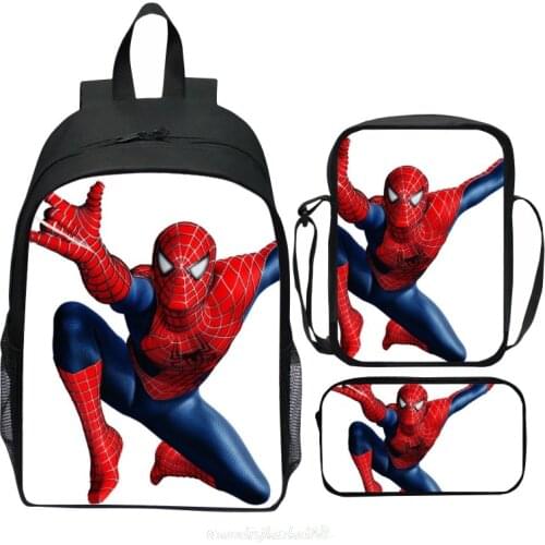 2021 New Disney Marvel Avengers Backpack High-Capacity Super Hero Iron Captain Hulk Spider Man Bag Boys Girls Children Schoolbag