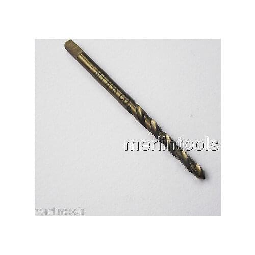 M3 x .5 HSS Spiral Cobalt Right hand Thread Tap M3 x 0.5mm for Stainless Steel