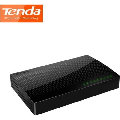 Tenda SG108 Network Switchs 8 Ports Gigabit Desktop Switch 10/100/1000Mbps RJ45 Port SOHO Switch 1.6Gbps Switching Capacity