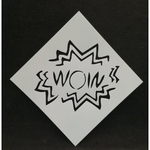 Wow Layering Stencils Drawing Color Spray stencil DIY Scrapbook photo album Decorative Embossing DIY Paper Card Crafts