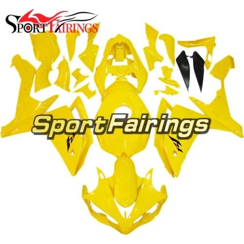 Yellow Complete Fairings for Yamaha YZF1000 R1 2007 2008 07 08 Body Kit Fittings ABS Plastic Injection Cowlings Body Kit Panels