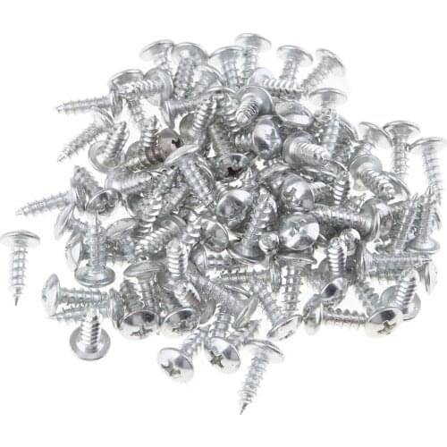 100Pcs Complete Fairing Bolt Kit Bodywork Screws for Motorcycle Dirt Bike