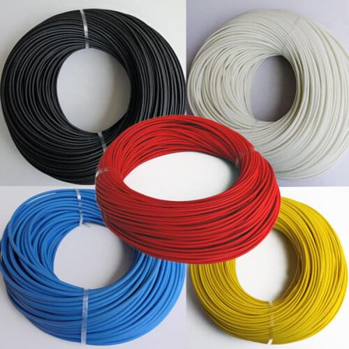 3mm Braided FiberGlass sleeving High Voltage 200 Deg.C 1200V Flame Resistant Wire Cable Protect Fiber Glass sleeving