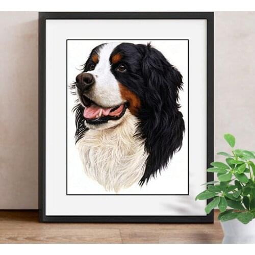 Diamond Painting Dog Diamond Embroidery Cross Stitch Animal Picture Of Rhinestones Full Square Handmade Art Crafts