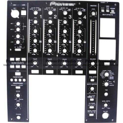 DNB1186 Metal Large Panel Plate For DJM-900NEXUS DJM-900 DJM900SRT