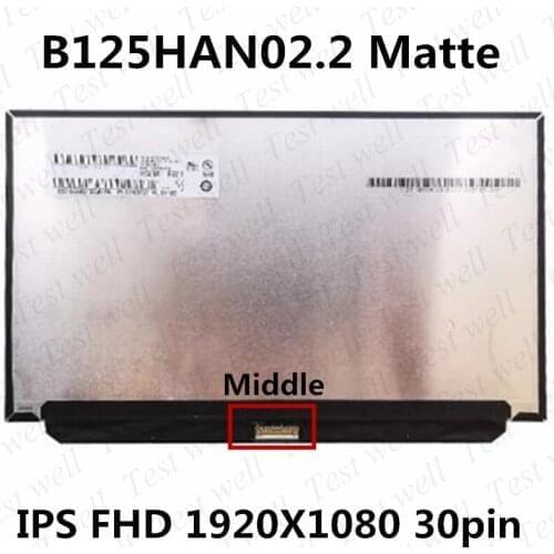 FOR Lenovo ThinkPad X260 non-Touch 12.5'' IPS Panel FHD Laptop LCD Screen B125HAN02.2 N125HCE-GN1 1920x1080