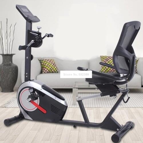 Indoor Exercise Bike Trainer Home Training 14 Gear Magnetic Control Resistance Bicycle Bike Cycling Exercise Trainer Model R8