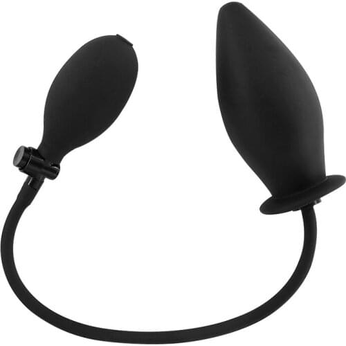 EXVOID Anal Plug Silicone G-spot Massage Sex Toys for Couples Expandable Anal Vagina Dilator Inflatable Dildo Butt Plug Sex Shop