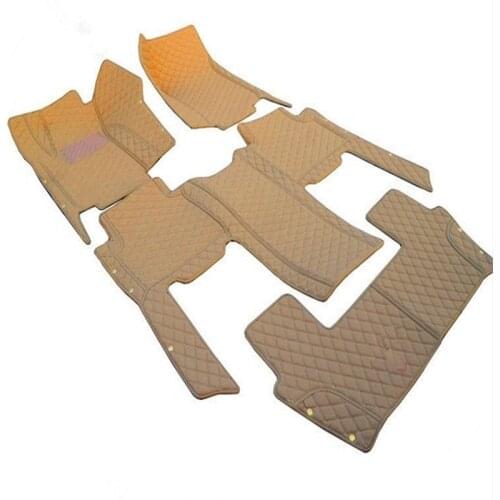 Best quality! Custom special car floor mats for Mercedes Benz R 63 AMG 6 7 seats W251 2018-2006 waterproof carpets for R63 2013