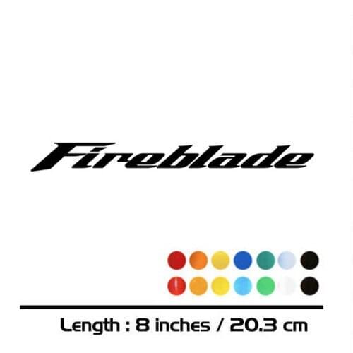 Motorcycle sticker accessories bike Fuel tank Wheel helmet notebook reflective MOTO car sign decal For Honda CBR1000RR Fireblade