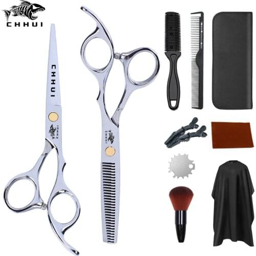 6 Inch Hairdressing Scissors Professional Hair Cutting Thinning Set Hair Scissors Barber Scissors Tool Salon Shears Accessories