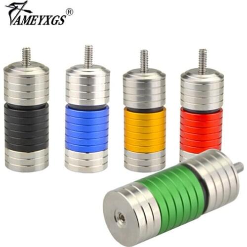 1pc Archery Bow Balance Bar Stabilizer Compound Bow Shock Absorber Shooting Bows Riser Damper For Outdoor Hunting Accessories