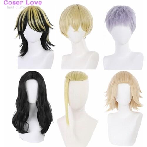 Tokyo Revengers Sano Manjirou Ryuguji Ken Baji Keisuke Mitsuya Takashi Matsuno Chifuyu Hanemiya Cosplay Halloween Party Headwear