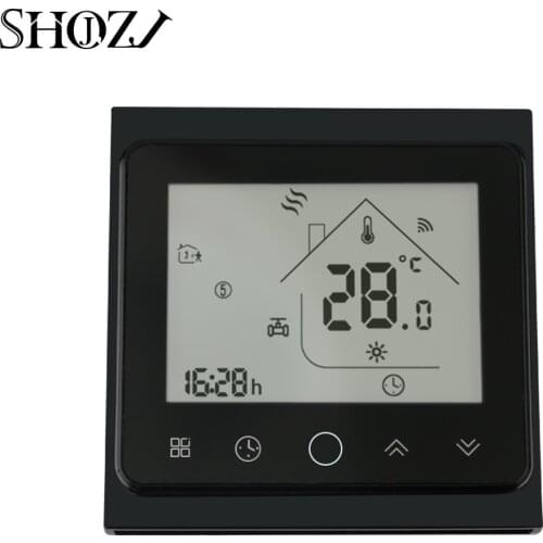 Smart WiFi Thermostat Temperature Controller for Gas Boiler Works with Alexa Google Home TUYA LIFE IFTTT Control Thermoregulator