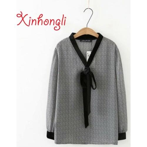 Женские рубашки в клетку Xinhongli China At AliExpress