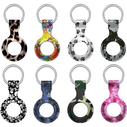 2PCS Protective Case For Airtags Cover AirTag Case Silicone Protector Bumper Case For Apple AirTags Tracker Protective Sleeve