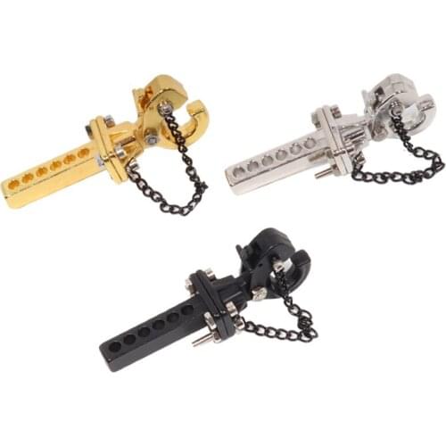 1:10 FULL Metal Trailer Tow Hook Drop Hitch Accessories for RC Crawler Traxxas TRX4 TRX6 Axial SCX10 90046 AXI03007 Redcat MST