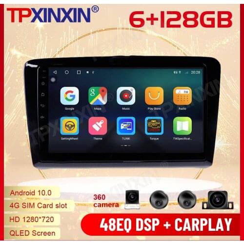 2 Din Carplay Android Radio Receiver Multimedia Stereo For Volkswagen Santana 2012 2013 2014 2015 2016 2017 Recorder Head Unit