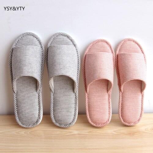 2019 Spring Garden lovers home slippers soft bottom floor indoor slippers men and women home thick crust shoes woman