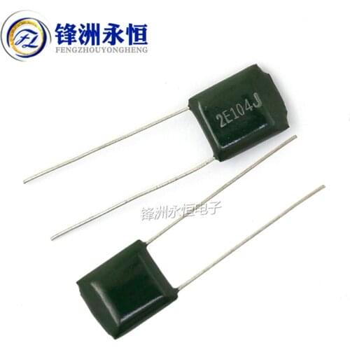 50pcs Polyester film capacitor 100V 1nF 1.5nF 2.2nF 100nF 2A471J 2A102J 2A152J 2A222J 2A392J 2A332J 2A472J 2A103J 2A473J 2A104J