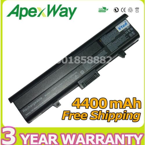 Apexway 6 cells Laptop Battery for Dell Inspiron 1318 XPS M1330 PU556 PU563 TT485 WR050 312-0566 312-0567 312-0739 451-10473
