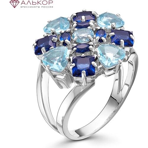 Кольца с кристаллами Алькор China At AliExpress