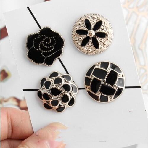 Anti-glare Button 2021 High-end Fashion Large Nail-free Sewing-free Coat Weater Shirt Cardigan Decoration Removable