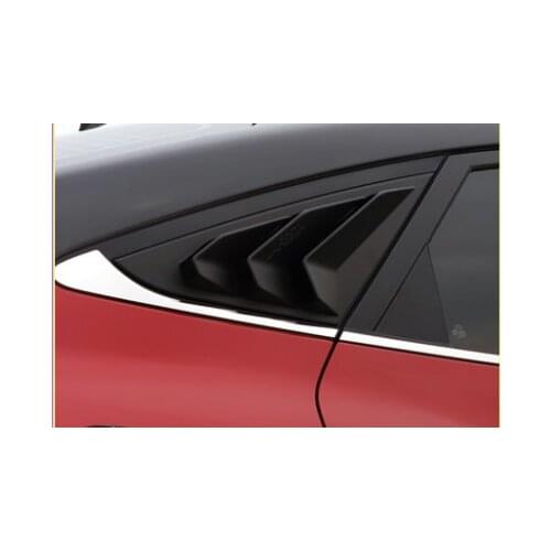 Car blinds Air outlet Triangular window decoration C pillar modification for Lafesta