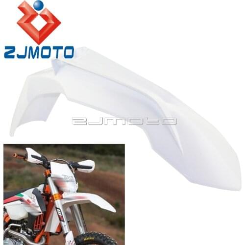White Motorcycle Enduro Front Fender For SXF SX XCW XC EXC XCF 85 125 150 250 300 350 450 500 13-2016 Motocross MX Mudguard