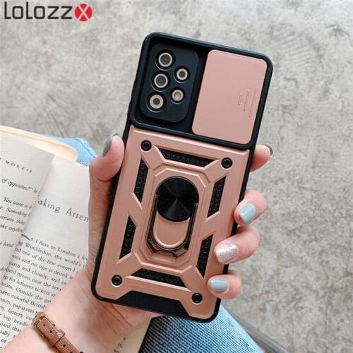Funda Case For Samsung Galaxy A72 A52 A51 A42 A32 A31 A12 A11 A02S M51 Armor Anti-fall Coque Camera Protection Phone Case Cover