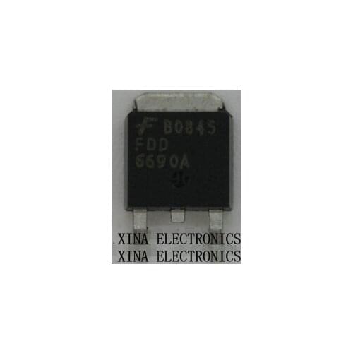 FDD6690A FDD 6690A 46A 30V TO-252 ROHS ORIGINAL 20PCS/lot Free Shipping Electronics composition kit