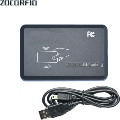 Newest so easy Avoid driving 125kHZ T5577/EM4305 access control card read-writer RFID copier USB port +5 pcs cards