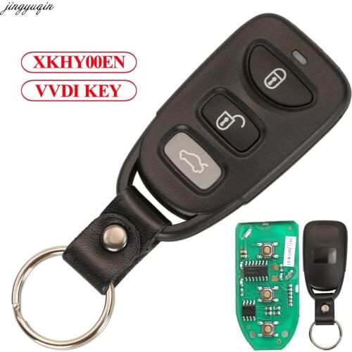 Jingyuqin VVDI Wire Remote Control Car Key For Xhorse VVDI2 Mini Key Tool Fit Hyundai XKHY00EN 3 Buttons Fob