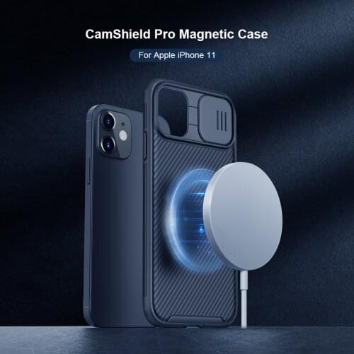 Magnetic Case For iphone 11 Case NILLKIN CamShield Slide Pro Camera Protect Privacy Back Cover for iphone 11 Case