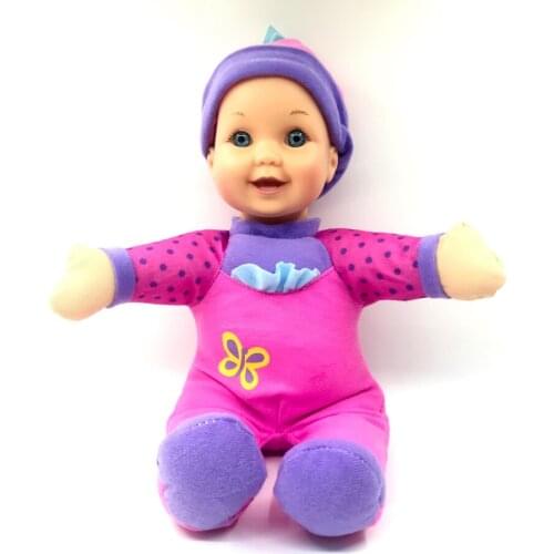 About 36cm cute doll touch Inductive Giggling and swinging Limb Cloth soft doll girl best gift