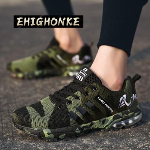 New fashion casual shoes mens outdoor mens shoes camouflage air cushion mens sports shoes Zapatos Hombre Sapatos large size46