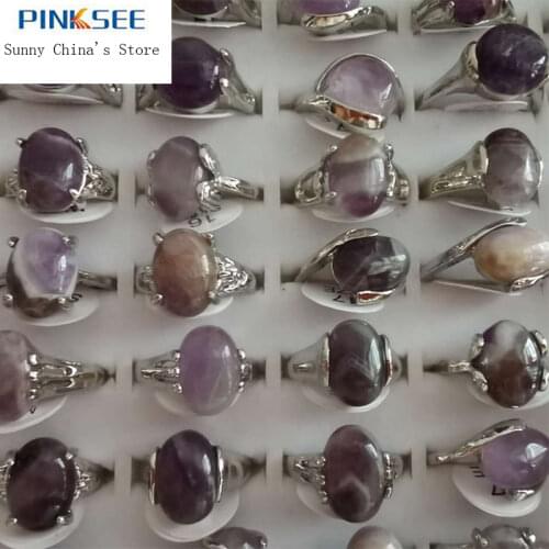 Pinksee Rings With Crystals