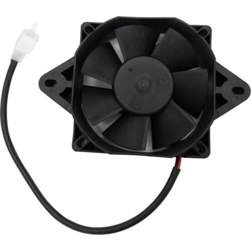 Radiator Thermo Electric Cooling Fan for 150cc 250cc Quad Dirt Bike ATV