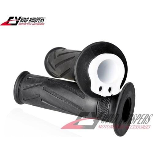 7/8"22mm Motorcycle Handlebar Grips Rubber For Yamaha XJR400 FZ400 FZ600 YZF R6 R1 XJ6 FZ6N FZ8N FZ1N FJR1200 XJR1200 XJR1300