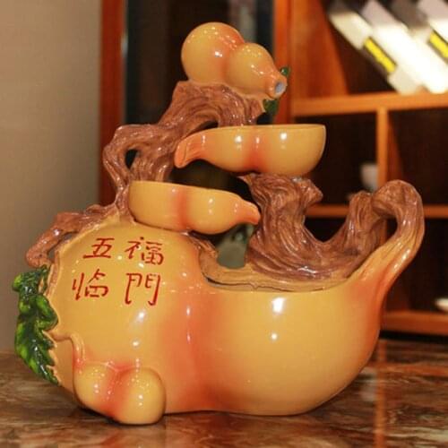 The modern practical Zhaocai million water hyacinth ornaments study the living room office Home Furnishing process