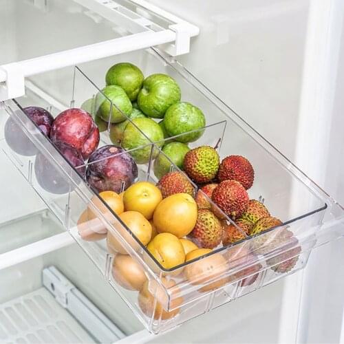 Refrigerator Storage Drawer Kitchen Organizer Container Egg Fruit Fresh Food Store separately Fridge Box