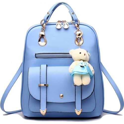 Women Mochila Female Bagpack Girls Bags For Teenage Concise Ladies Backpacks Bag Sac A Dos Back Pack Sırt Çantası Mini Backpack