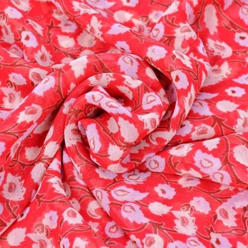 Womens Spring Vacation Chiffon Kimono Cardigan Bohemian Retro Red Paisley Floral Printed Swimsuit Cover Up Loose Mid-Calf Maxi