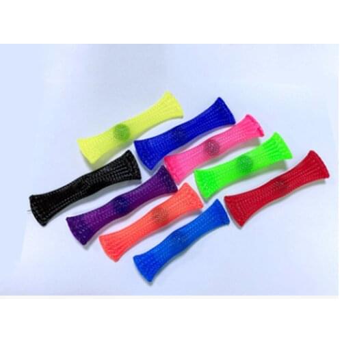 1PC Knit Net With Marbles Balls Sensory Hand Fidgets Toys Autism Anxiety Therapy Toys Stress Relief Hand Fidget Cheap Toys Gifts