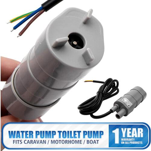 12V Whale Pump Submersible Pump High Flow Water Pump Camper Caravan Motorhome