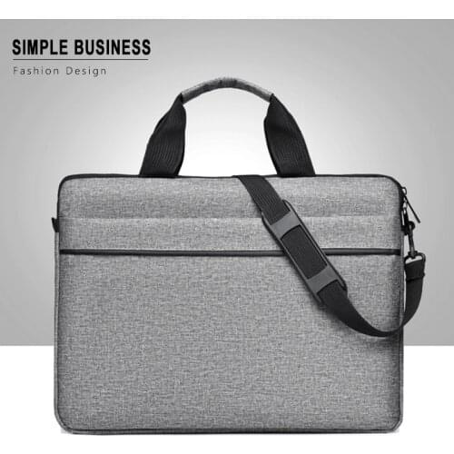 13 14 15 15.6 inch Laptop Shoulder Bag Men Women Notebook Case Sleeve Macbook Air Pro Computer Handbag Briefcase