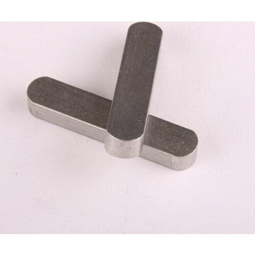 2pcs GB1096 304 Stainless Steel Flat Pin M10*8*16/20/25/30/35...60mm