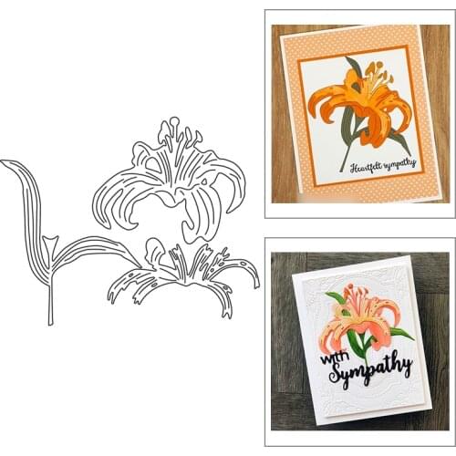 2021 New Mothers Day Flower Embossing Metal Cutting Dies For DIY Craft Making Greeting Card Album Paper Scrapbooking No Stamps